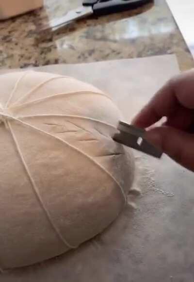 Pumpkin sourdough found online