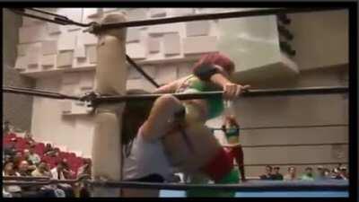 Asuka Stinkfaces Mika Ida.