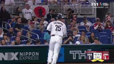 [Highlight] Nootbaar out at first but gets RBI to give Japan first lead of the night