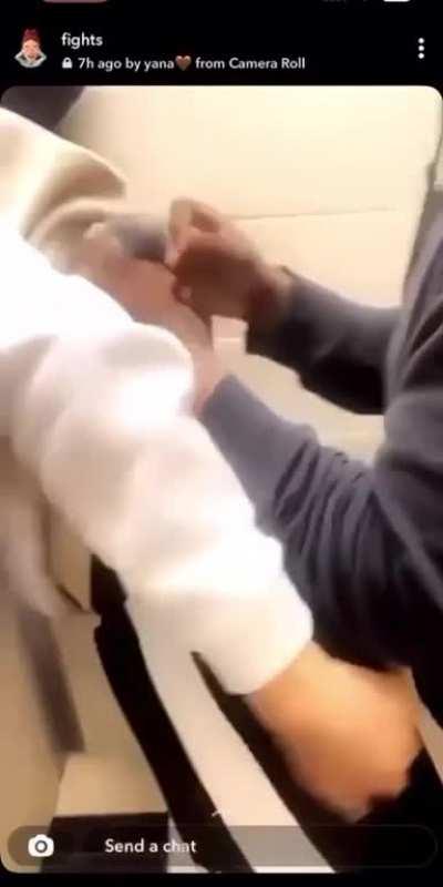 Wedgied and swirlied 😭