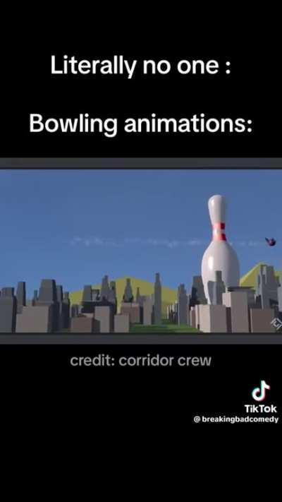Bowling animations