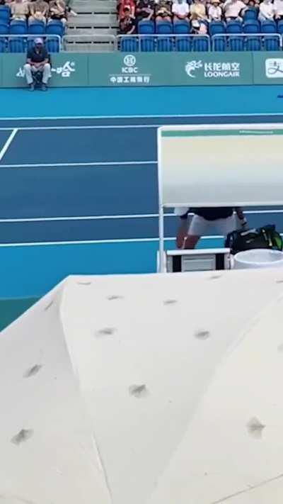 Epic Meltdown Of A South Korean Tennis Player