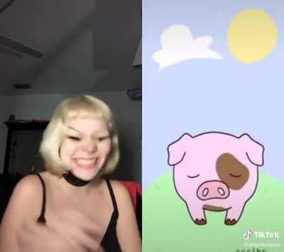 She’s trying to fake having autism for clout