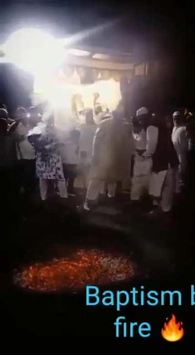 Baptism by fire - is this a thing?