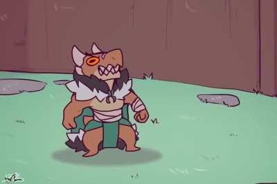 When the Kobold somehow has the Highest AC of the party...