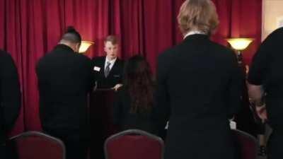 Stand up for a moment of silence