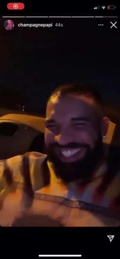 Drake’s reaction to Ye’s post