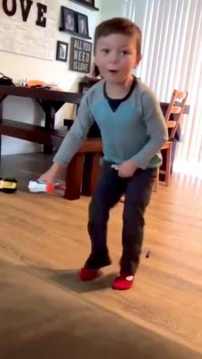 How did Mom just stand there and let it happen?!