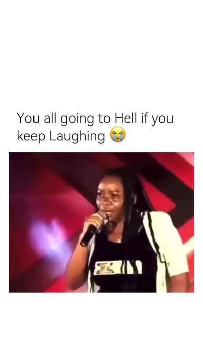 You all going to Hell if you keep Laughing 😭💀💀