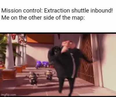 And I ran, I ran so far away