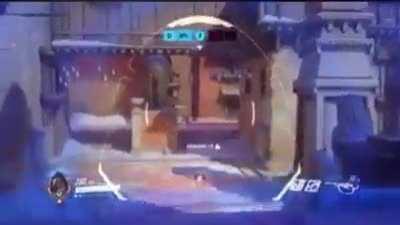 this is what happens when you give mercy a nano boost