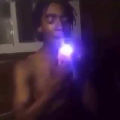 Nigga lost all his brain cells to a taser and a cigarette 😂