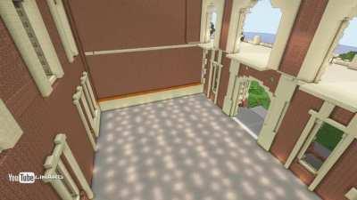 Timelapse of me redesigning the Mayor Office Building from Hermitcraft 7