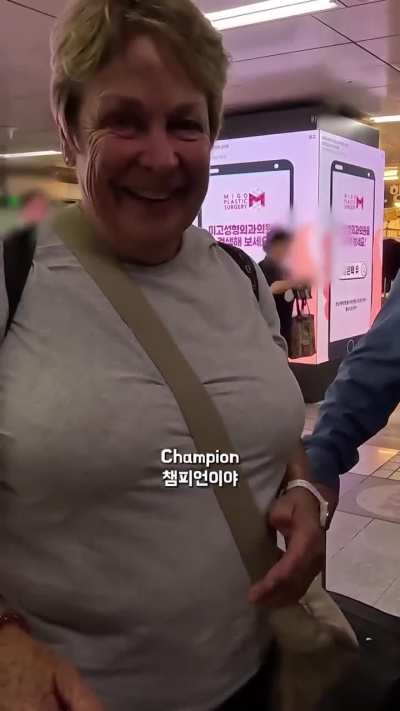 i would say thank you