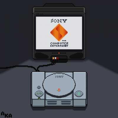 PSX pixel art
