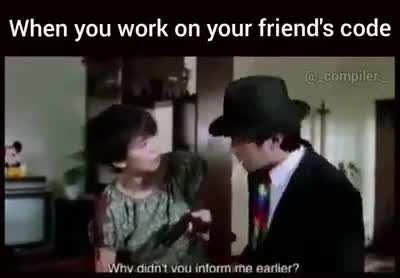 Why you didn’t put a comment?