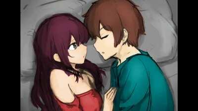 Megumin and Kazuma speedpaint.