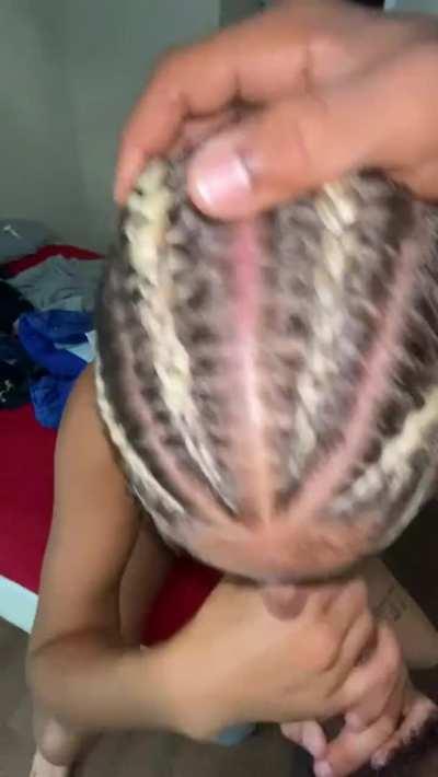 The first thing in the morning she wants is my big dick