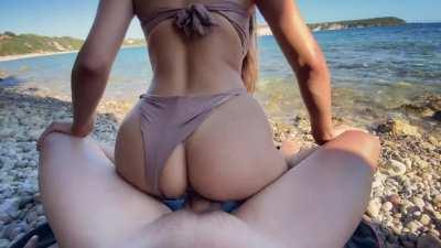 Fucking on the beach!