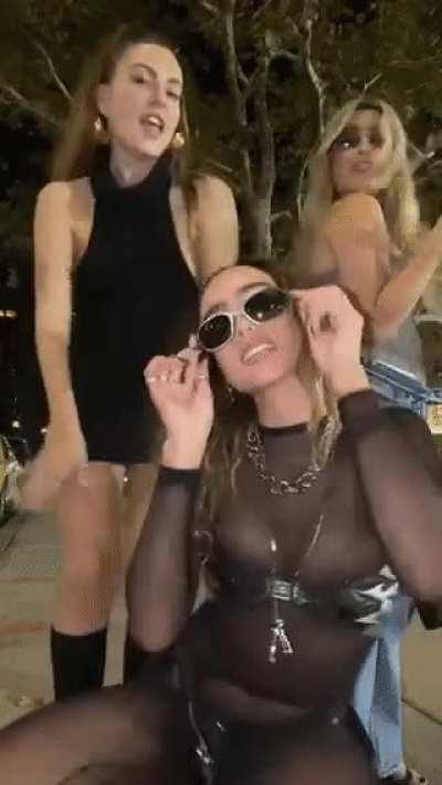 dancing with the girls