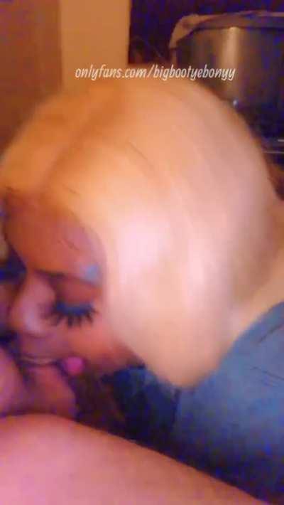 Sucking dick is my passion. 😈 Would you last? 🙊