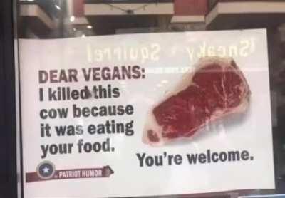 Dear Vegans