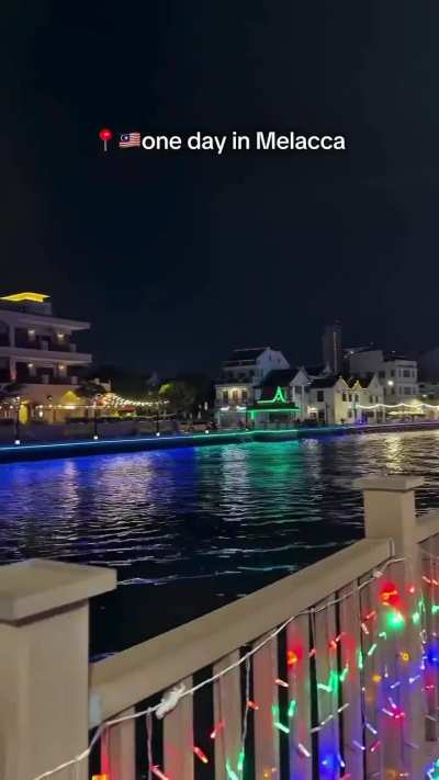 Melacca terang benderang cuaca siang malam