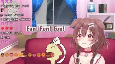 KORONE CAN'T STOP STREAMING!