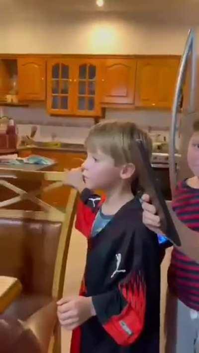 Colon's fan celebrating the first title in 116 years of history (Argentina)