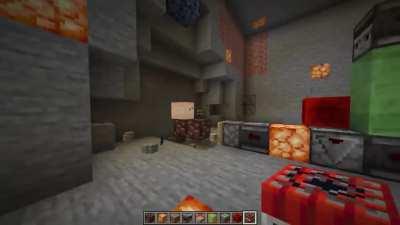 I built a simple mining machine / tunnel bore that doesn't use TNT dupers