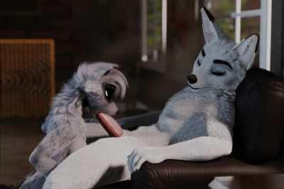 Lazy Afternoon Blowjob [MF] (Ruaidri)