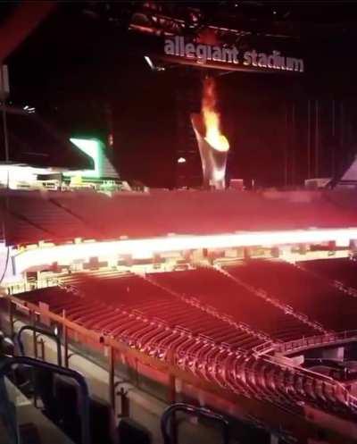 The Al Davis torch is going to look crazy ☠️