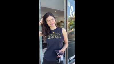 Alexandra Daddario - casual on IG