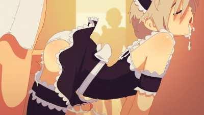 Standard punishment for a misbehaving sissy