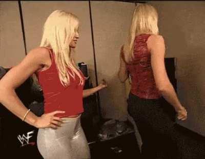 Torrie Wilson spanking Stacy’s perfect booty