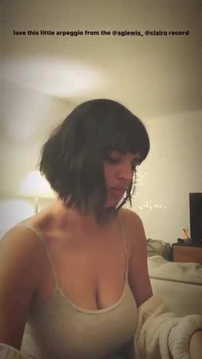 Braless from Insta Stories