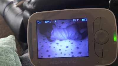 What is this floating by baby?