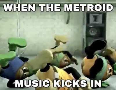 [OC] When the Metroid music kicks in