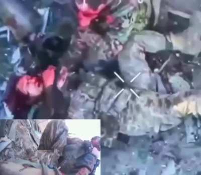 Drone footage of a recent knife fight