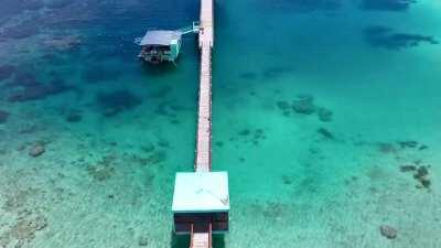 Fisheye Pier, Guam