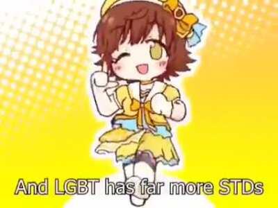 Saying anti-LGBT stuff for shock value is the peak comedy for these people