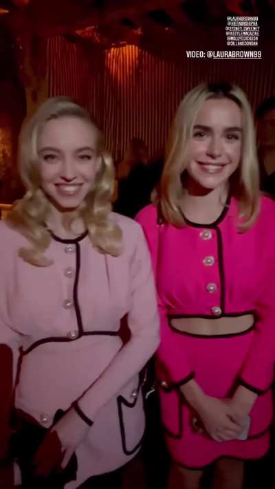Kiernan Shipka  and  Sydney Sweeney 