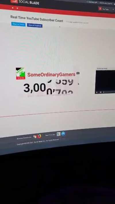 Muta hit 3 million subscribers!!