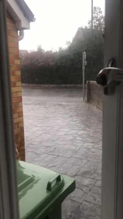 Heavy rain in England