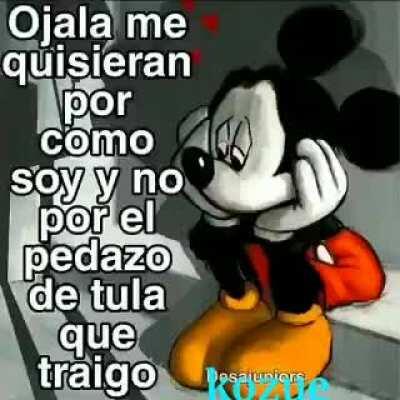 me pasa :(