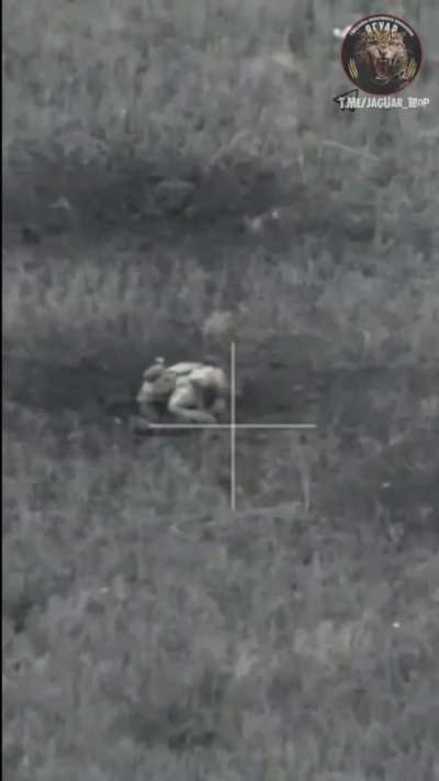 Russian soldier commits suicide by grenade after another Russian is hit by a drone-dropped grenade