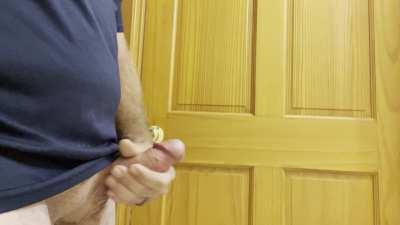 Thick as cannon and cums like a cannon. 10+ ropes