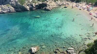 Making new friends on the beach is easy when you're naked