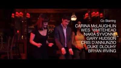 Girl Walks Into a Bar closing credits dance