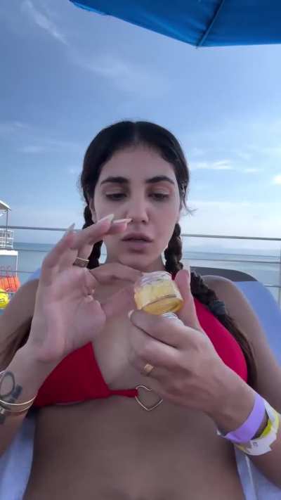 Red Bikini in Australia